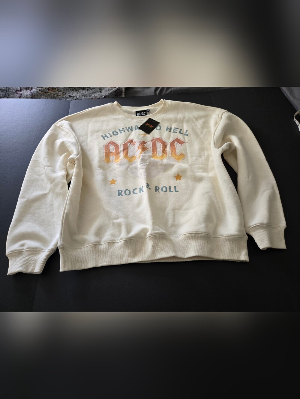 AC/DC Sweatshirt Highway To Hell Unisex Medium Rock & Roll